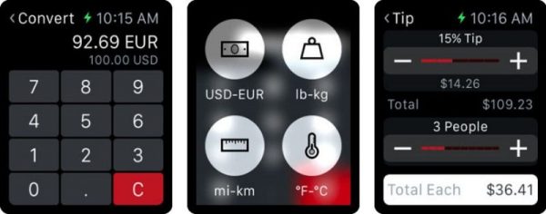 Những ứng dụng tốt nhất cho Apple Watch, bạn không thể bỏ qua 29 Calcbot 2 là ứng dụng tính toán cho phép bạn thực hiện các thao tác chuyển đổi